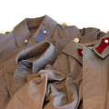 Genuina gabardina del ejército austriaco Problema militar Long Grey Chaqueta