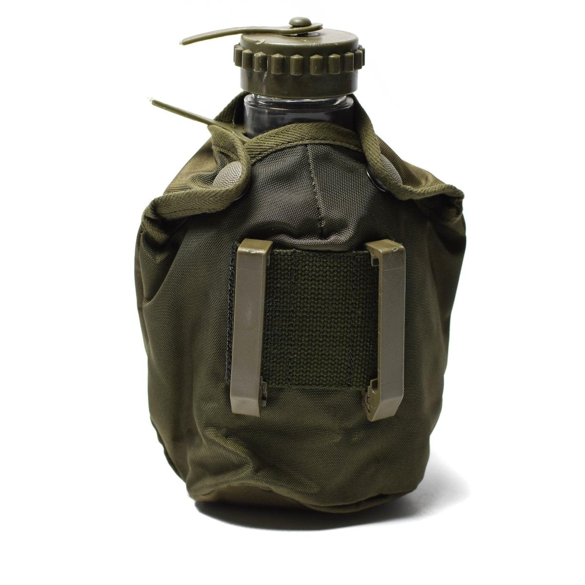 Genuino ejército austriaco botella de agua de plástico tropas de campo de cantina