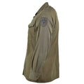 Camisa genuina del ejército austriaco M65 O.D Combate Militar de manga larga Olive Bdu