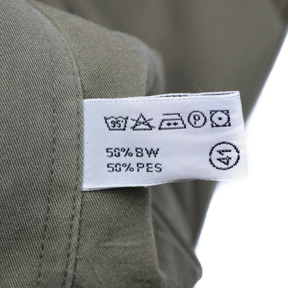 Genuina camisa del ejército austriaco M65 O.D Combate Militar de manga corta Olive Bdu