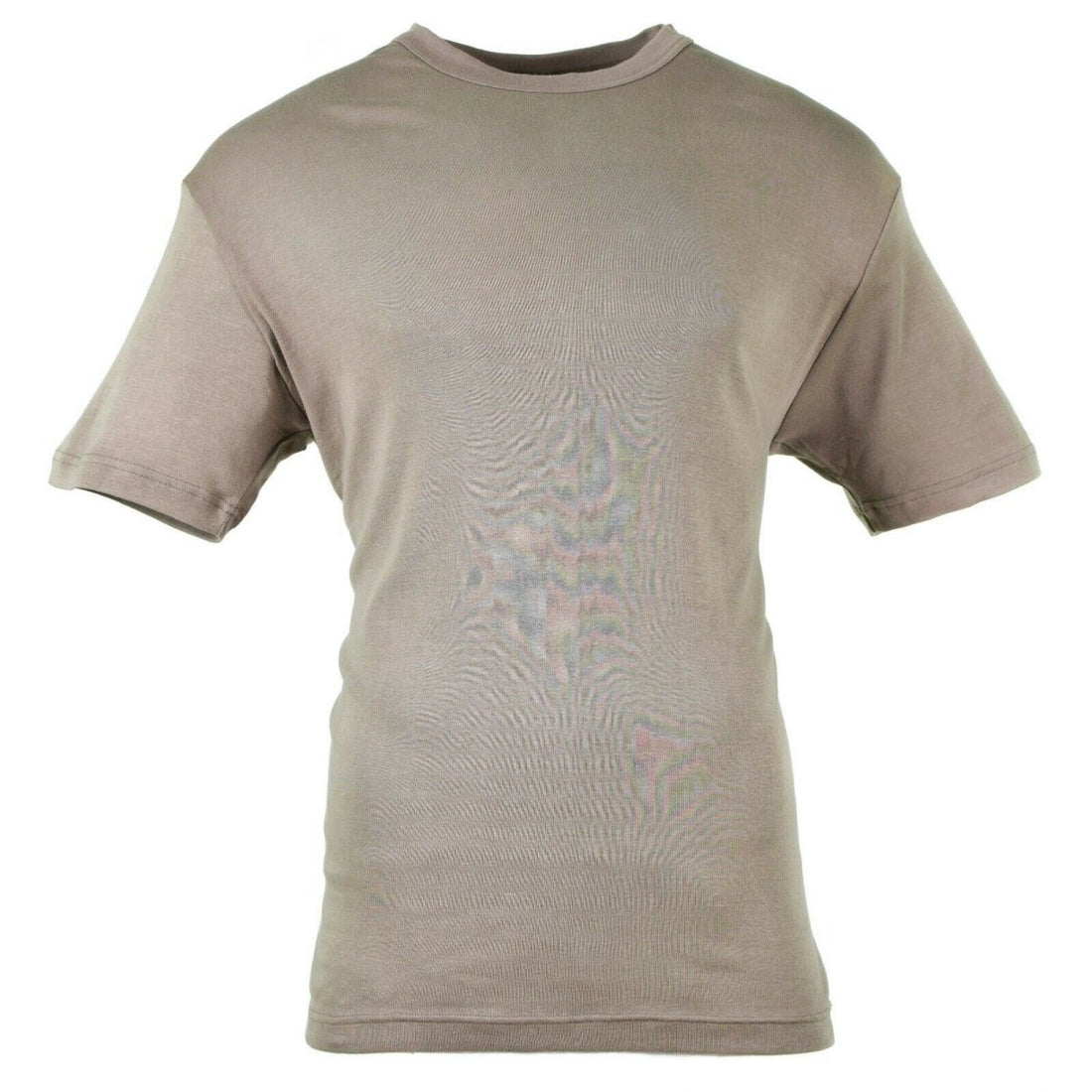 Camiseta genuina del ejército austriaco camisa de algodón gris de mangas cortas NUEVO NUEVO