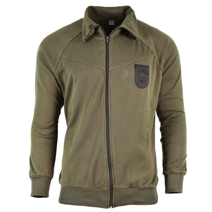 Chándal de entrenamiento del ejército austriaco genuino, chaqueta superior, deportes militares vintage - GoMilitar