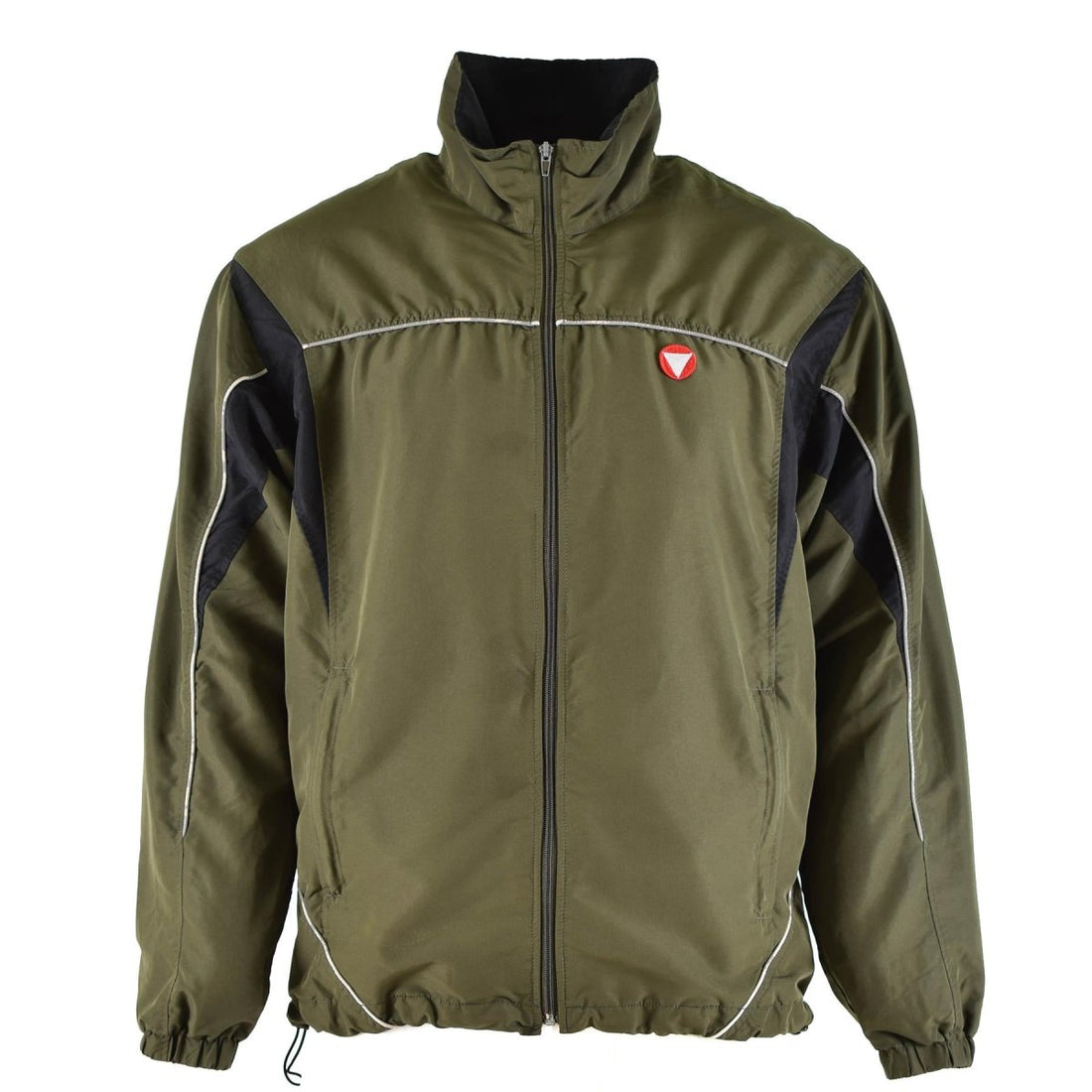 Genuino entrenamiento del ejército austriaco Top chaqueta Top Sports Vintage OD Green