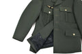 Genuina chaqueta formal del uniforme del ejército austriaco Problema militar gris