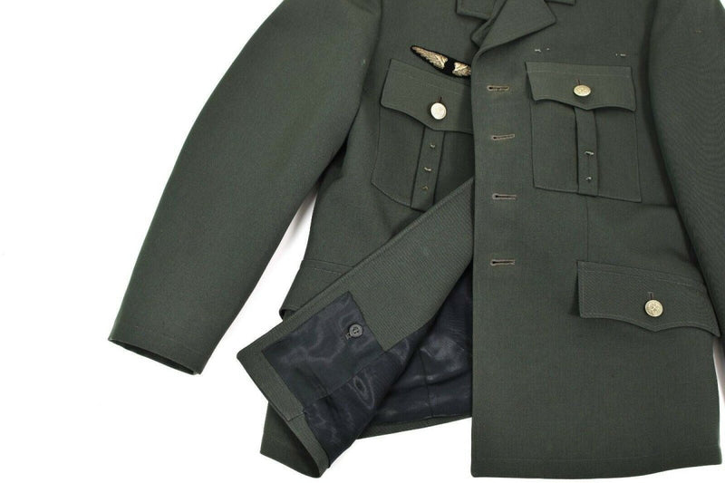 Genuina chaqueta formal del uniforme del ejército austriaco Problema militar gris