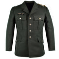 Genuina chaqueta formal del uniforme del ejército austriaco Problema militar gris