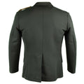 Genuina chaqueta formal del uniforme del ejército austriaco Problema militar gris