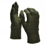 Genuino ejército belga Guantes militares revestimientos lana calentadores excedente militar