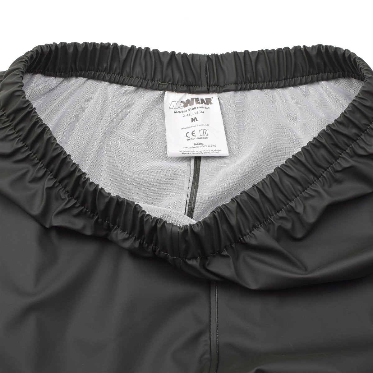 Pantalones de clima húmedo militar genuino belga Pantalones de oliva al aire libre NUEVO