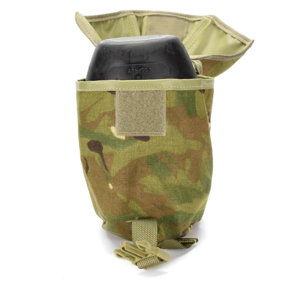 Auténtica taza de cantimplora del ejército británico, botella de agua, bolsa Osprey MK IV, edición militar