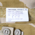 Pantalones de combate del ejército británico genuino DPM pantalones desérticos Ripstop Retardante nuevo