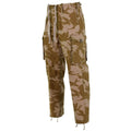 Pantalones de combate del ejército británico genuino DPM pantalones desérticos Ripstop Retardante nuevo