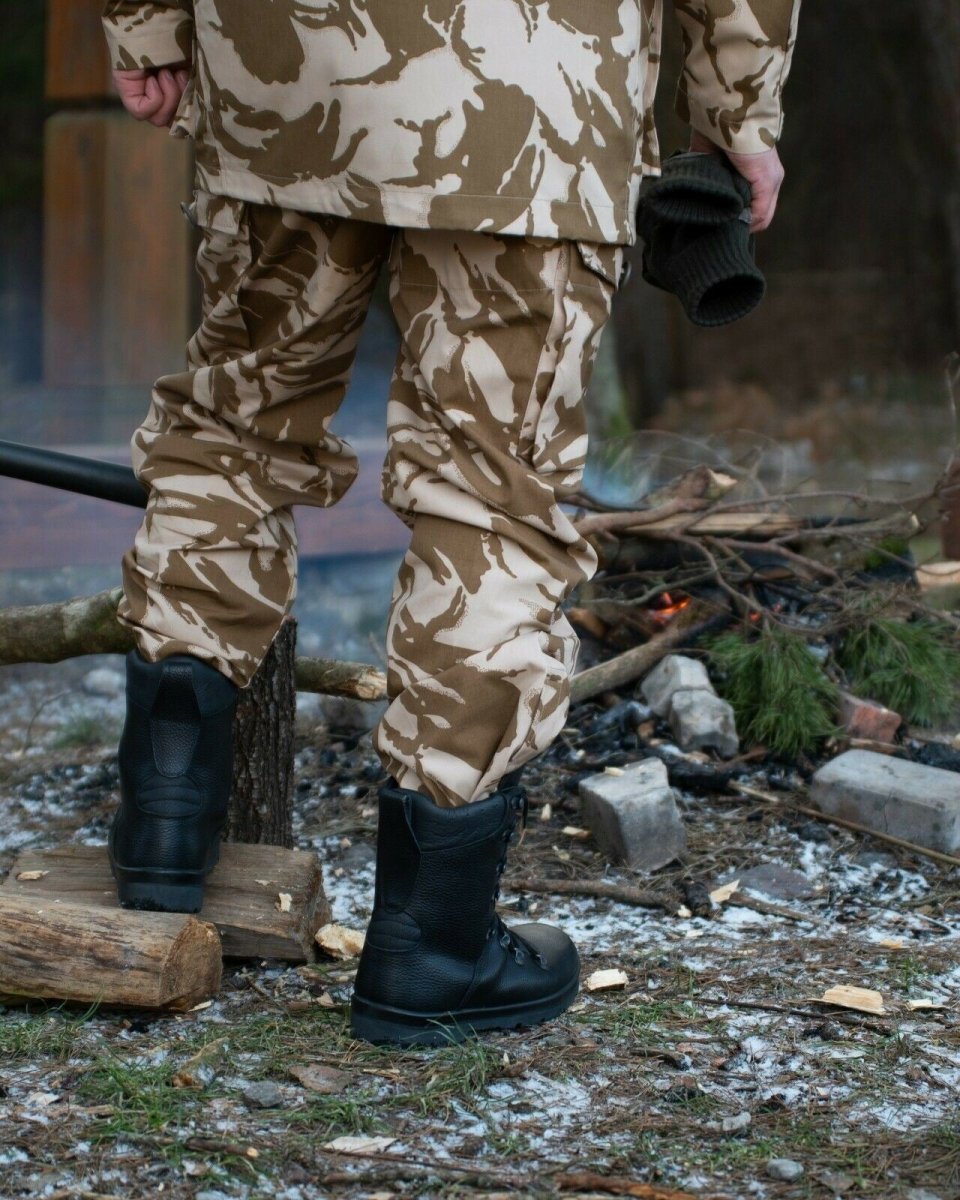 Genuinos pantalones de combate del ejército británico pantalones militares desérticos a prueba de viento Nuevo