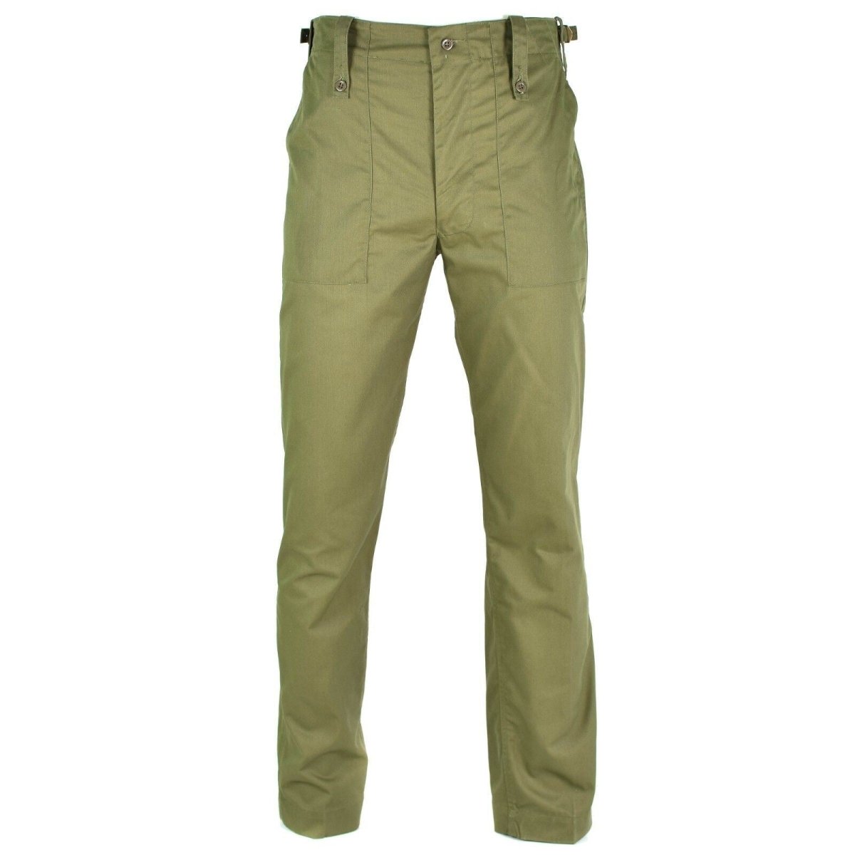 Genuinos pantalones de combate del ejército británico O.D Pantalones militares verdes Ligeros nuevos