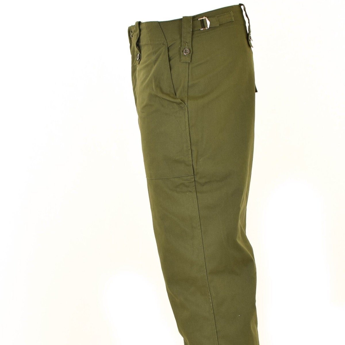Genuinos pantalones de combate del ejército británico O.D Pantalones militares verdes Ligeros nuevos