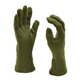 Guantes del ejército británico genuino Guantes de la mano de oliva Guantes de fibra resistentes al fuego NUEVO