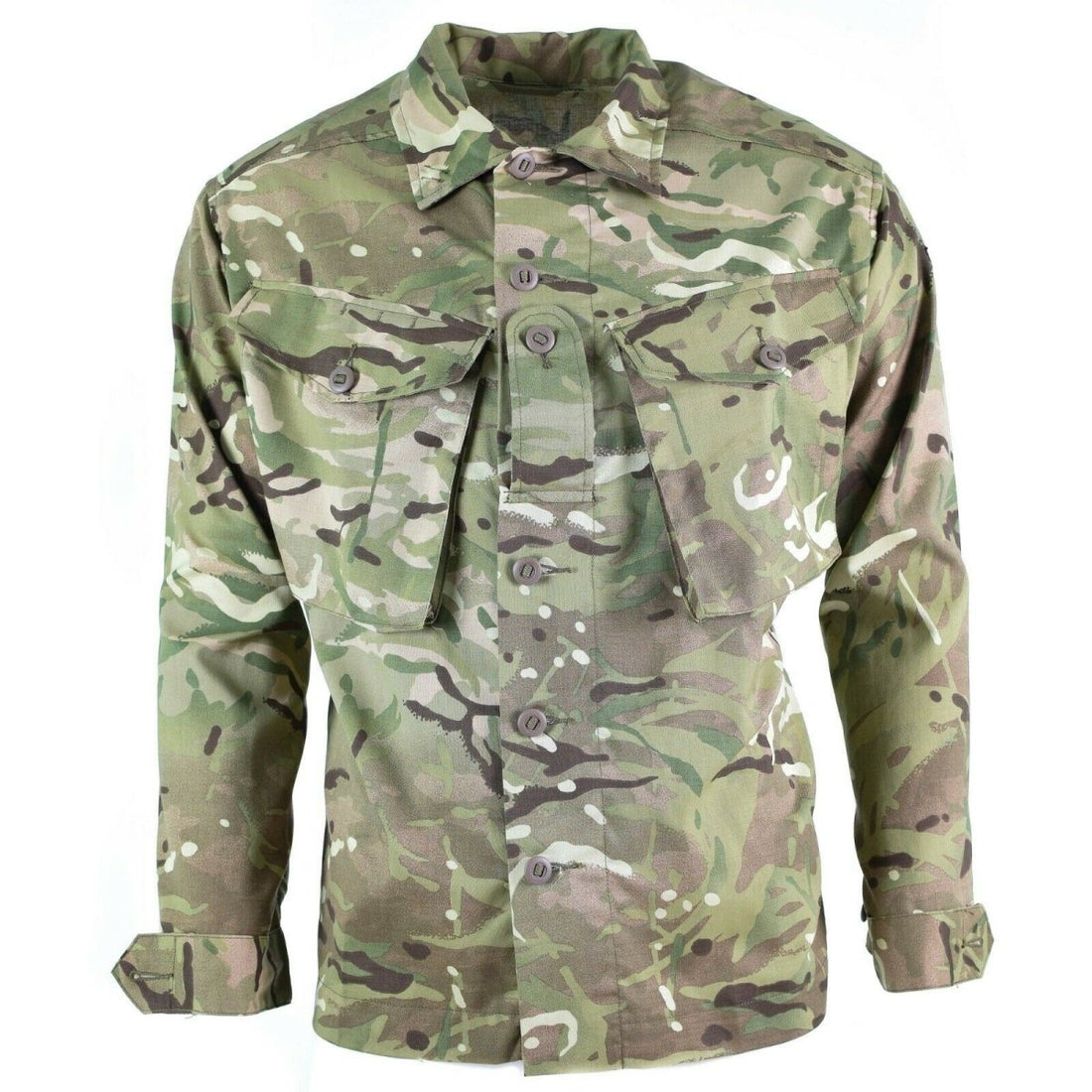 Problema genuino del ejército británico Combat MTP Field Jacket Multicam Camisa militar nueva
