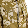 Genuina chaqueta del ejército británico Combate Desert Camo Camisa Camisa de campo Ligero militar