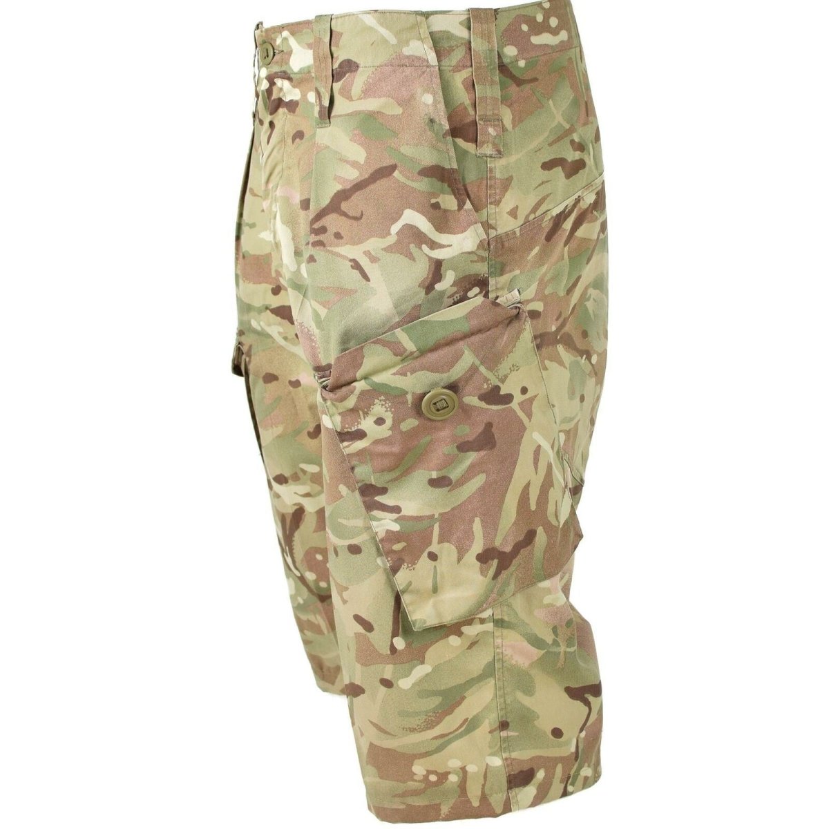 Combate militar del ejército británico genuino Combate MTP CAMO SHORTS Problema militar Bermudas