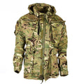 Combate militar del ejército británico genuino Combat MTP Field Jacket Parka Smock Papatón a prueba de viento