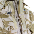 Genuine británico ejército parka DPM Desert Camo Smok Smock Problema militar a prueba de viento