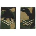 La genuina bucle del ejército británico bucles de la tela corporal insignia militar dpm camo