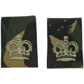 Sargento de tela principal del ejército británico Sargento de tela Mayor Insignia Militar DPM