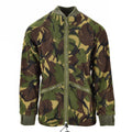 Genú de la chaqueta térmica del ejército de cárdigan británico DPM CAMO JUMPER Men Zip-Up