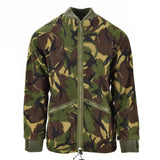 Genú de la chaqueta térmica del ejército de cárdigan británico DPM CAMO JUMPER Men Zip-Up