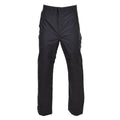 Pantalones de policía metropolitanos genuinos de la policía impermeable al aire libre Pantalones negros