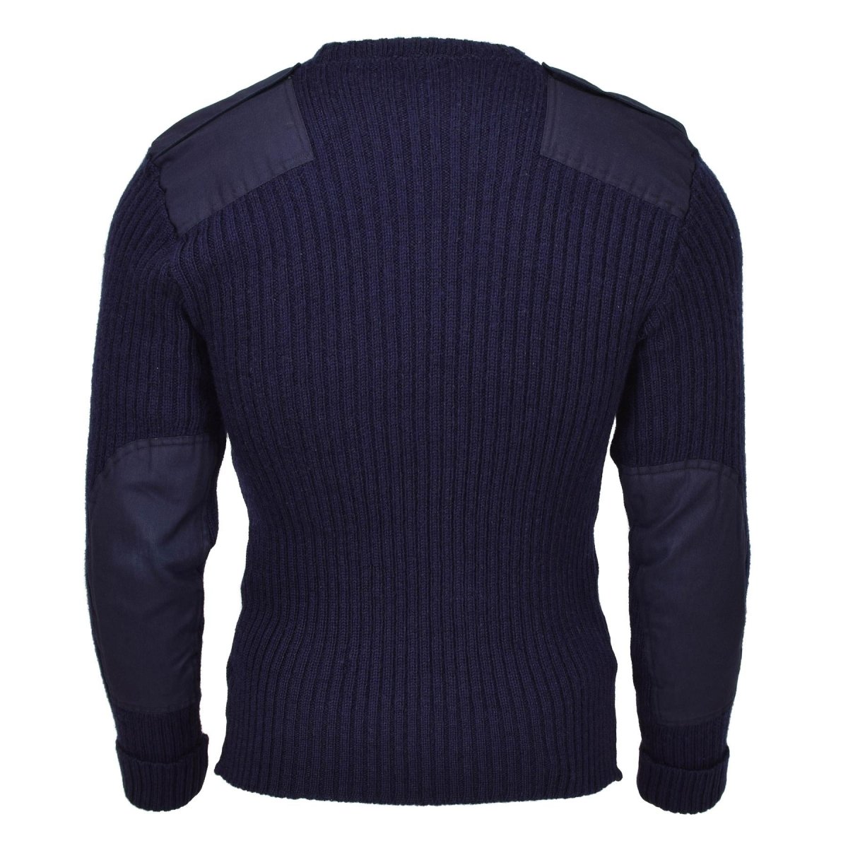 Genuino británico Militar Militar Blue Body Bodywarmer Wool Jumper Commando Commando