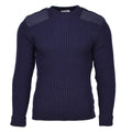Genuino británico Militar Militar Blue Body Bodywarmer Wool Jumper Commando Commando