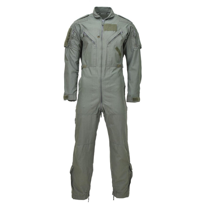 Genuino mono militar británico resistente al fuego Nomex tripulación aérea elástico Oliva - GoMilitar