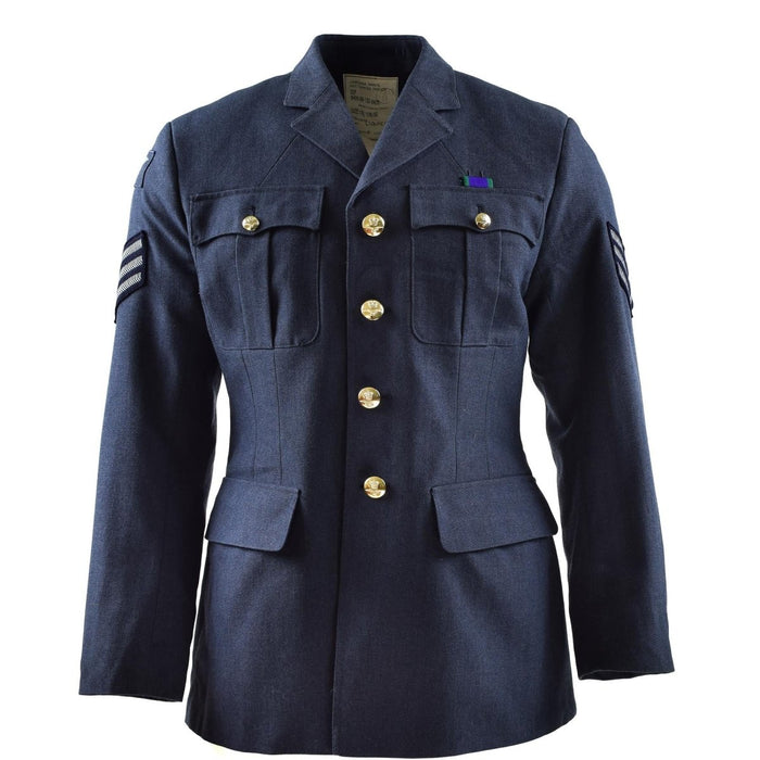 Chaqueta formal militar británica genuina Air Force RAF edición militar Azul - GoMilitar