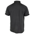 Camiseta de la policía británica genuina Black Breatable Funcional Funcional Functional Zip Guard