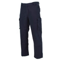 Pantalones de policía británicos genuinos Pantalones de uniformes azul