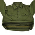 Genú de la chaqueta de campo del ejército búlgaro Bdu Olive OD Camiseta Combate militar