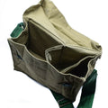 Genuino ejército búlgaro Haversack Canvas Caki Side Shoulder Bag Pack Nuevo