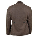 Genuina chaqueta del ejército búlgaro lana de lana militar uniforme uniforme gris gris