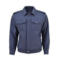Botones de plata azuleal genuino botones plateados chaqueta de blusa militar casual nuevo