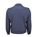 Botones de plata azuleal genuino botones plateados chaqueta de blusa militar casual nuevo