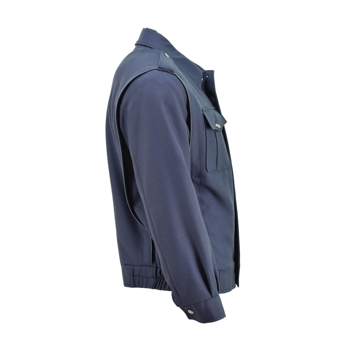 Botones de plata azuleal genuino botones plateados chaqueta de blusa militar casual nuevo