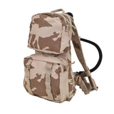 Sistema de mochila de hidratación del ejército checo genuino CZ95 Camuflaje del desierto 3 litros Nuevo