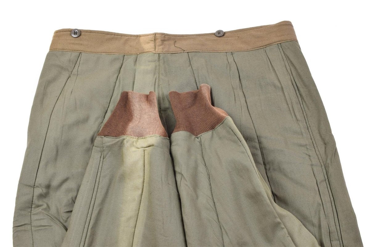 Pantalones de revestimiento del ejército checo genuino m60 revestimiento de pantalones térmicos excedente militar nuevo
