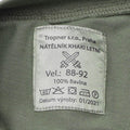 Camiseta genuina del ejército checo Olive OD Green Rear First Camise Camiseta NUEVA