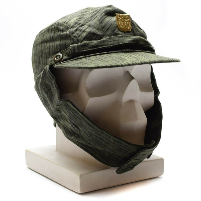 Gorra de camuflaje militar genuina del ejército checo eslovaco M60 CZ insignia de sombrero de combate de campo NUEVO - GoMilitar