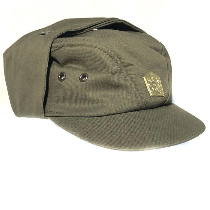 Genuine Czech Slovakian Army Military OD cap Chechoslovakian field hat NEW - GoMilitar