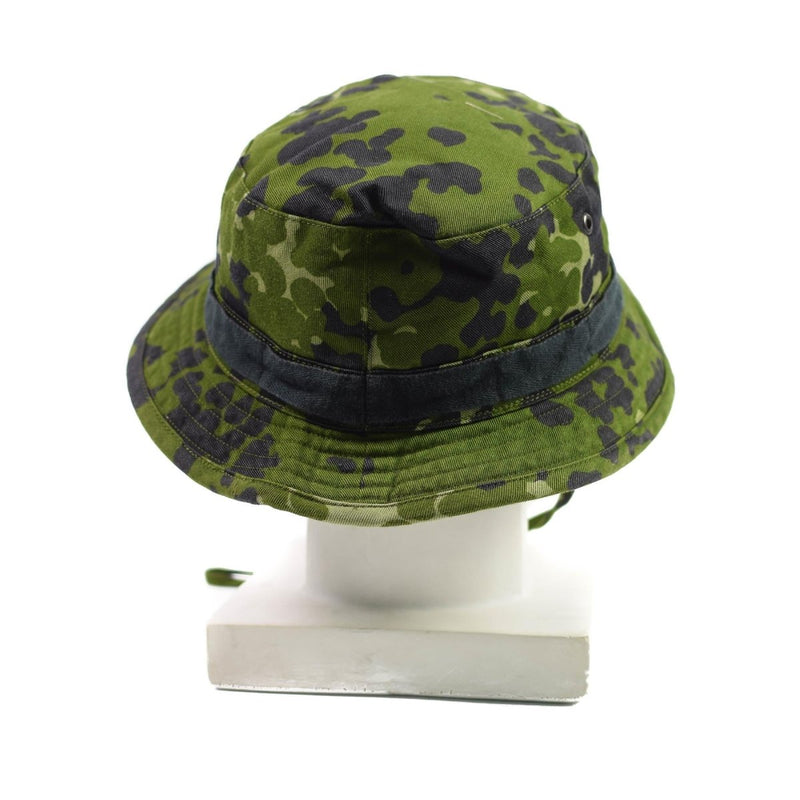 Genuino ejército danés Boonie Hat Military M84 Flecktarn CAMO JUNGLE CAPA de verano