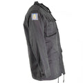 Jacket de combate del ejército danés Genuino M71 Dinamarca Gray Grey Field Excedente Nuevo