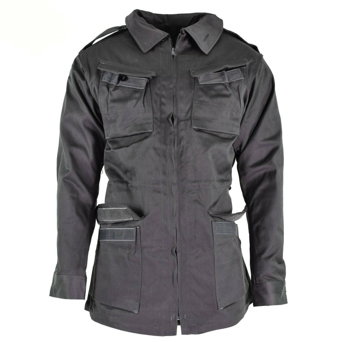 Jacket de combate del ejército danés Genuino M71 Dinamarca Gray Grey Field Excedente Nuevo